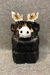 9" Moose Sitting