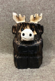 9" Moose Sitting