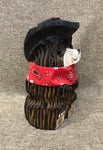 9" Brown Cowboy Bear