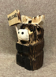 9" Moose Tilt With Sign