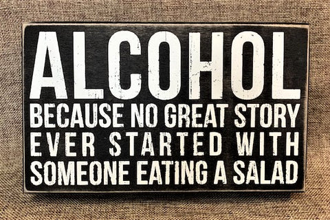 Alcohol...