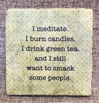 Smack People Coaster